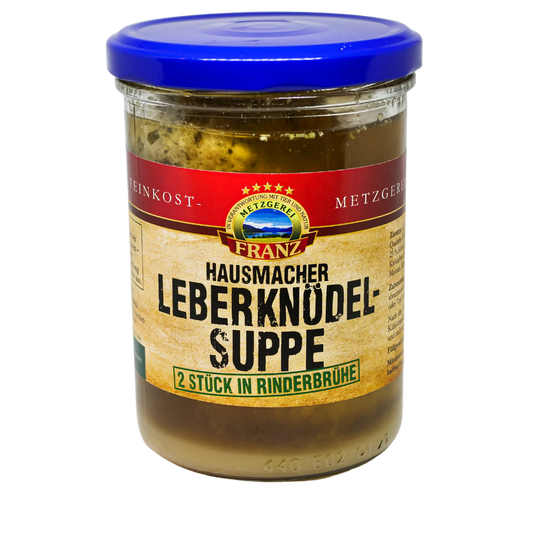 Hausmacher Leberknödelsuppe